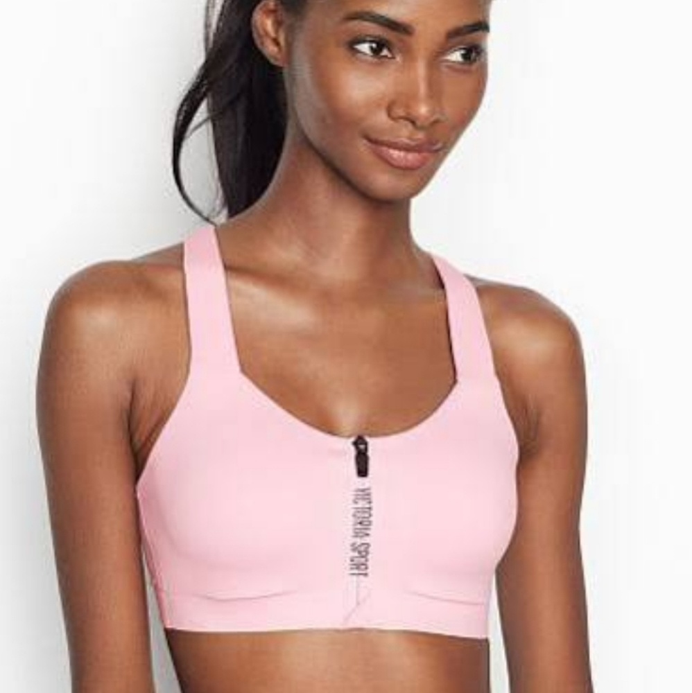 Victoria Front Zip Sports Bra